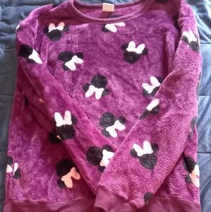 Soft Disney Minnie mouse purple sweater